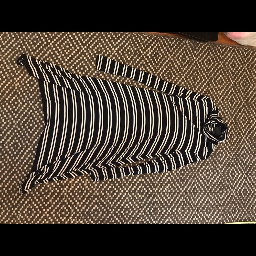 Anthropologie turtle neck t shirt dress